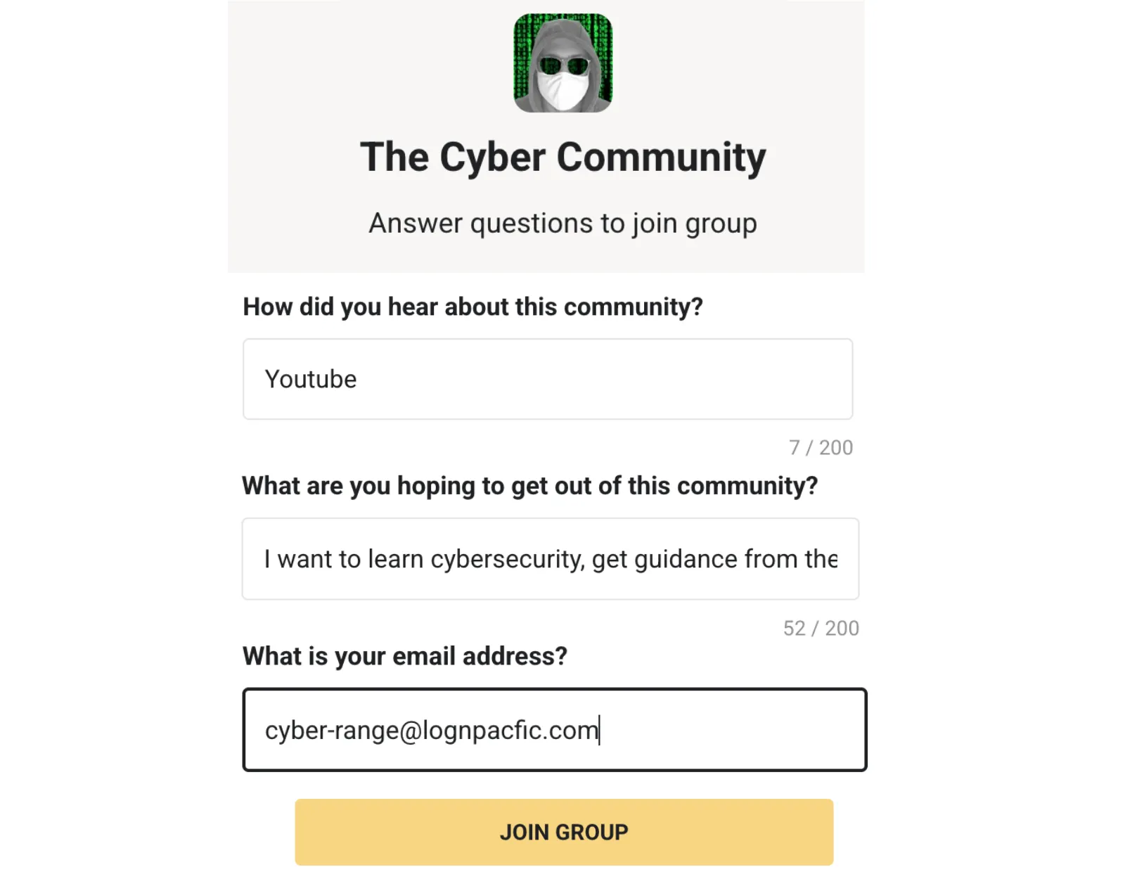 Joining The Cyber Community on Skool